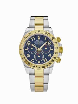 Rolex Cosmograph Daytona 116523-0045 Stainless Steel and Yellow Gold Blue Dial