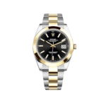 Rolex Datejust 126303 Stainless Steel Yellow Gold Black Dial