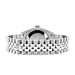 Rolex Datejust 278384RBR-0034 White Gold Stainless Steel Silver Dial