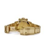 Rolex Daytona 116578SACO Yellow Gold Sapphire Bezel Mother Of Pearl Dial