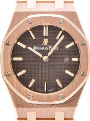 Audemars Piguet Oak Quartz Ladies Rose Gold 33mm Watch 67650OR.OO.1261OR.01