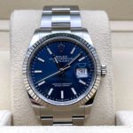 Rolex Datejust 126234 White Gold Stainless Steel Blue Dial Oyster
