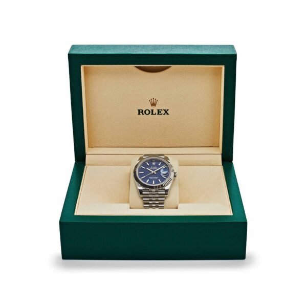 Rolex Datejust 126334 Stainless Steel Fluted Motif Blue Dial Jubilee (2023)