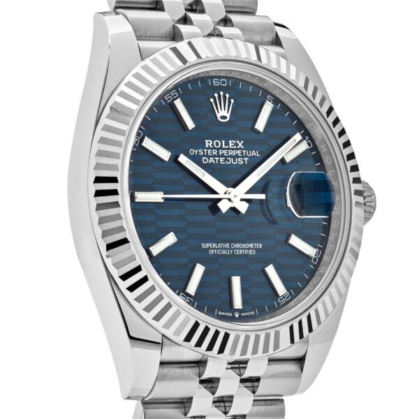 Rolex Datejust 126334 Stainless Steel Fluted Motif Blue Dial Jubilee (2023)