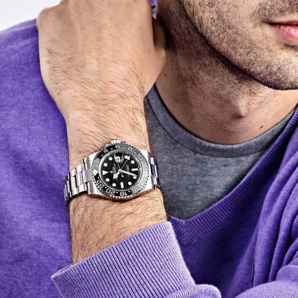 Rolex GMT-Master II 126710GRNR 'Bruce Wayne' Stainless Steel Black Dial Oyster