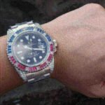 Rolex Submariner M126610LN-0007 Silver Blue/Red Diamond