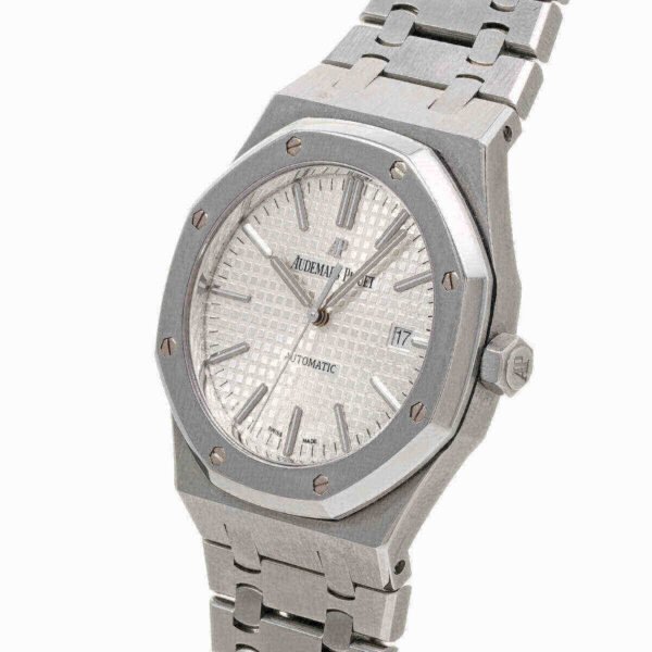 Audemars Piguet Oak Selfwinding with Silver-toned Dial 41mm Stainless Steel Watch 15400ST.OO.1220ST.02
