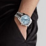 Rolex Day-Date 228236 Platinum Ice Blue Arabic Dial