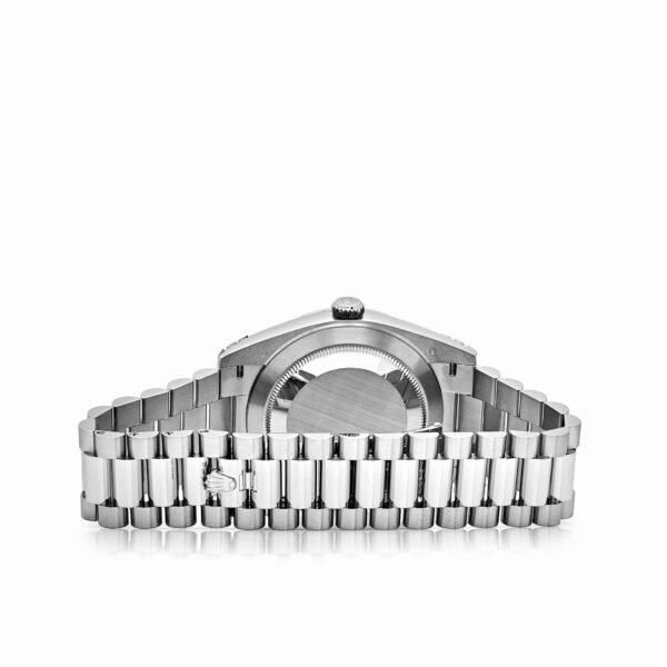 Rolex Day-Date 228206 Platinum Ice Blue Arabic Dial Smooth Dial