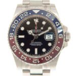 Rolex GMT Master II 116719BLRO 40mm Pepsi Blue and Red Bezel Stainless Steel Automatic Black Dial