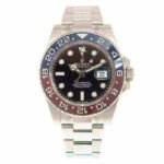 Rolex GMT Master II 116719BLRO 40mm Pepsi Blue and Red Bezel Stainless Steel Automatic Black Dial