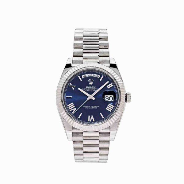 Rolex Day-Date 228239-83419 White Gold Blue Dial (2018)