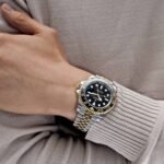 Rolex GMT-Master II 126713GRNR Stainless Steel Yellow Gold Black Dial Jubilee