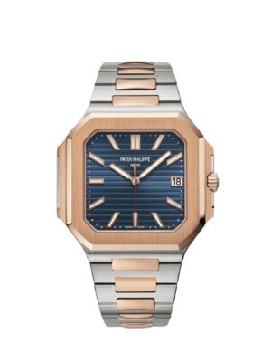 Patek Philippe Cubitus 5821/1AR-001 Stainless Steel Rose Gold Blue Dial