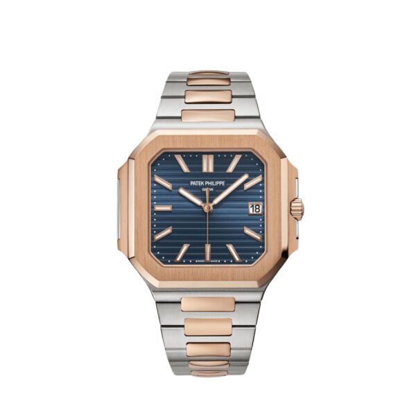 Patek Philippe Cubitus 5821/1AR-001 Stainless Steel Rose Gold Blue Dial