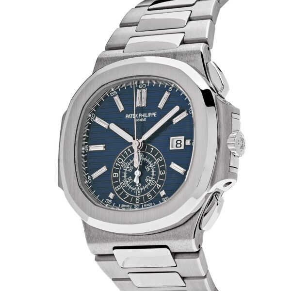 Patek Philippe Nautilus 5976/1G-001 '40th Anniversary' Chronograph White Gold Blue Diamond Dial Limited Edition