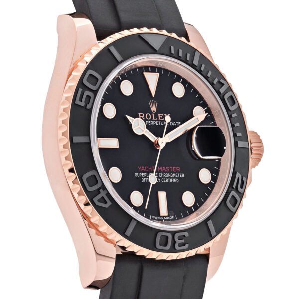 Rolex Yacht-Master 116655 Rose Gold Black Dial