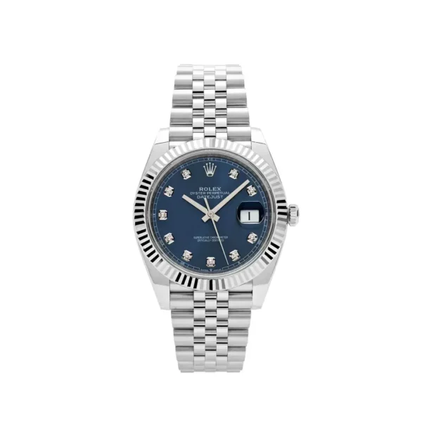 Rolex Datejust 126334-62610 Stainless Steel Blue Diamond Dial Jubilee (2023)