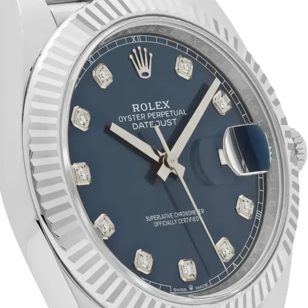 Rolex Datejust 126334-62610 Stainless Steel Blue Diamond Dial Jubilee (2023)