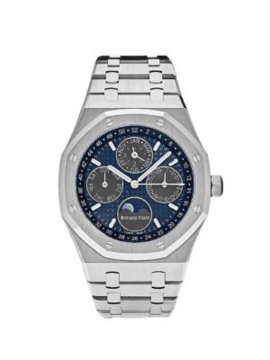 Audemars Piguet Royal Oak Perpetual Calendar 26574TI.OO.1220TI.01 Titanium Blue Dial