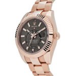 Rolex Sky-Dweller 326935 Rose Gold Rhodium Slate Grey Dial