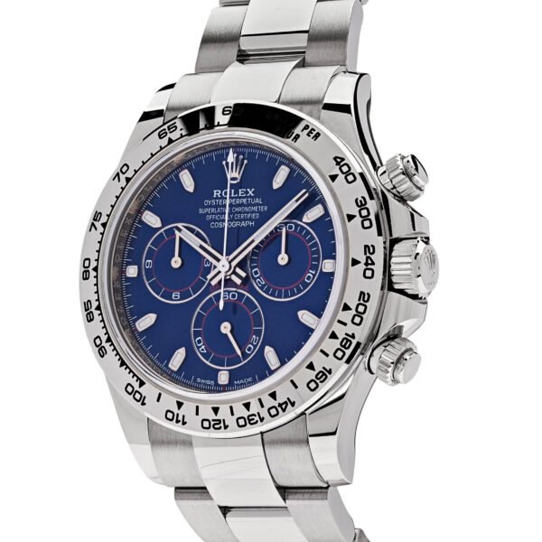Rolex Daytona 116509 White Gold Blue Dial