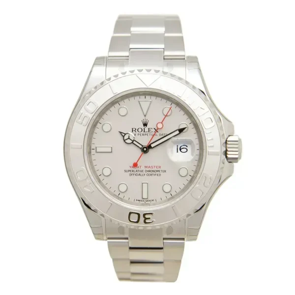 Rolex Yacht-Master 116622-78760 40mm Platinum Dial Stainless Steel Oyster Bracelet