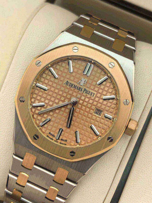 Audemars Piguet Two Tone 33MM Royal Oak Automatic Watch for Womens 67650SR.OO.1261SR.01