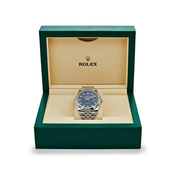 Rolex Datejust 126334-62610 Stainless Steel Blue Diamond Dial Jubilee (2023)