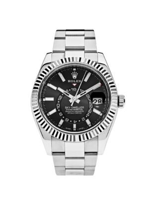 Rolex Sky-Dweller 326934 Stainless Steel Black Dial