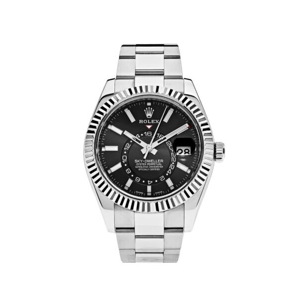 Rolex Sky-Dweller 326934 Stainless Steel Black Dial