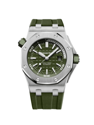 Audemars Piguet Royal Oak Offshore 15710ST.OO.A052CA.01 Diver Stainless Steel Green Dial