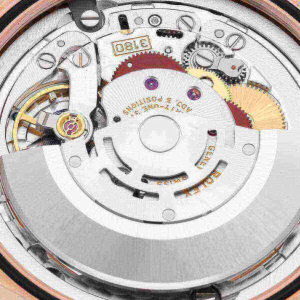 Rolex Cellini Dual Time Everose Rose Gold Automatic Mens Watch 50525-0008 NOS