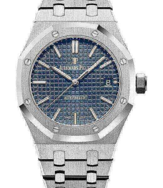 Audemars Piguet Oak Selfwinding Blue dial, 37mm, Stainless steel, 15450ST.OO.1256ST.03