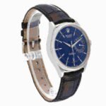 Rolex Cellini Date White Gold Blue Dial Mens Watch 50519-L