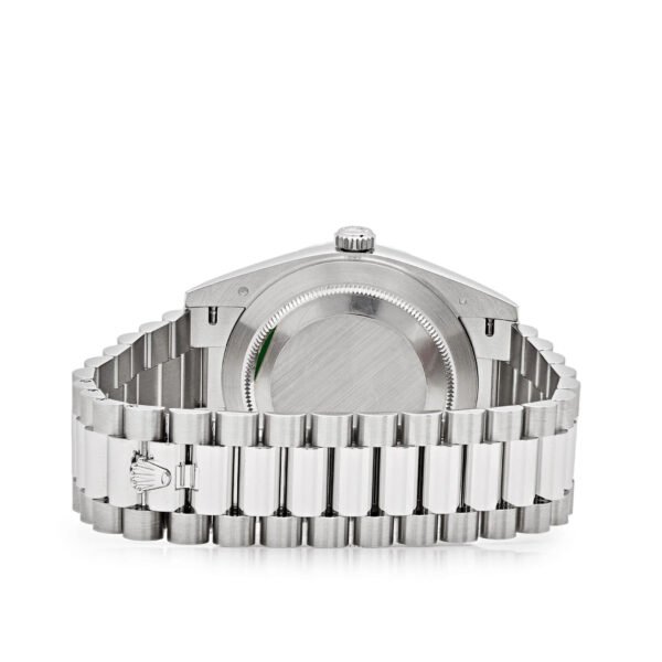 Rolex Day-Date 228236 Platinum Ice Blue Arabic Dial