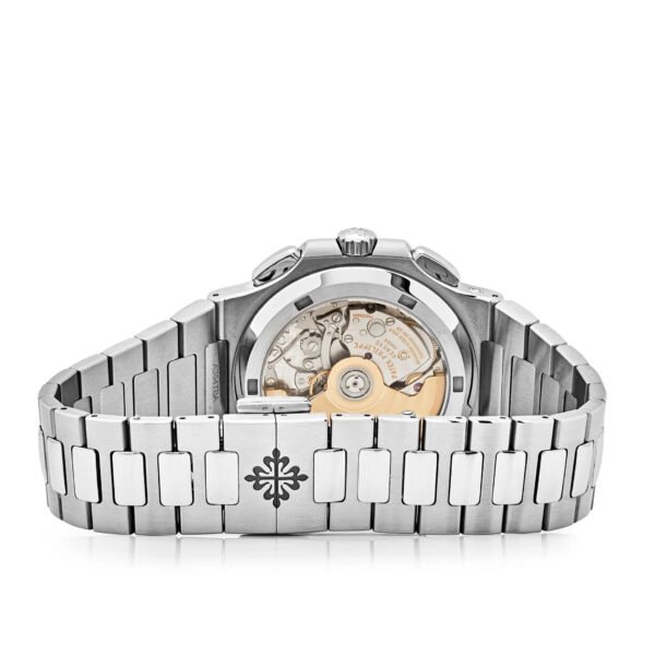 Patek Philippe Nautilus 5990/1A-011 'Travel Time' Flyback Chronograph Stainless Steel Blue Dial (2024)