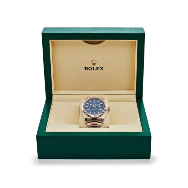 Rolex Sky-Dweller 336935-0001 Rose Gold Blue Dial