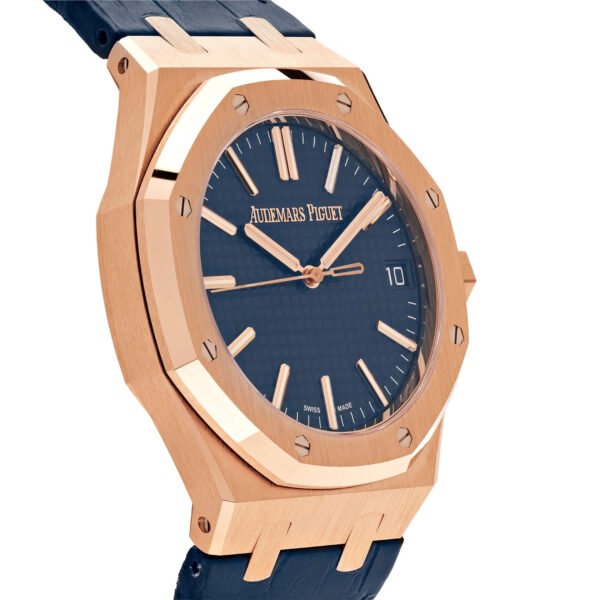 Audemars Piguet Royal Oak 15510OR.OO.D315CR.02 Selfwinding Rose Gold Blue Dial (2023)