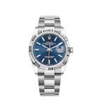 Rolex Datejust 126234 White Gold Stainless Steel Blue Dial Oyster