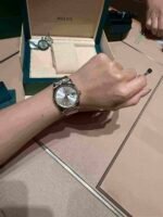 Rolex Day-Date 128239-0005 White Gold Silver Dial