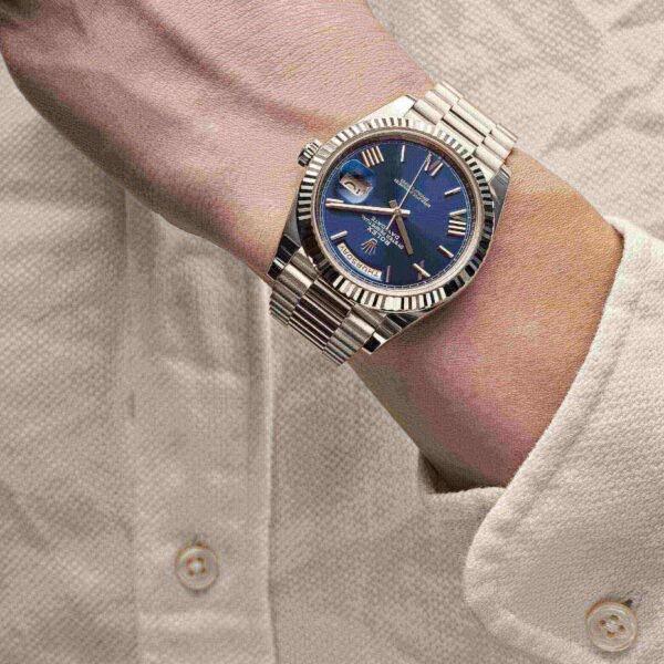 Rolex Day-Date 228239-83419 White Gold Blue Dial (2018)
