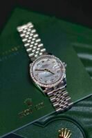 Rolex Datejust 126284RBR-0012 Stainless Steel White Gold Mother of Pearl Dial