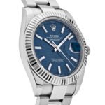 Rolex Datejust 126334 Stainless Steel Fluted Motif Blue Dial Oyster