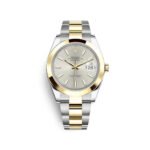 Rolex Datejust 126303 Stainless Steel Yellow Gold Silver Dial