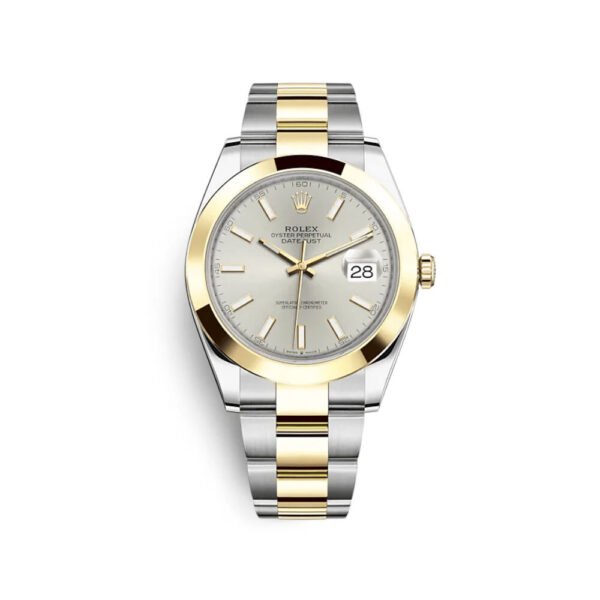 Rolex Datejust 126303 Stainless Steel Yellow Gold Silver Dial