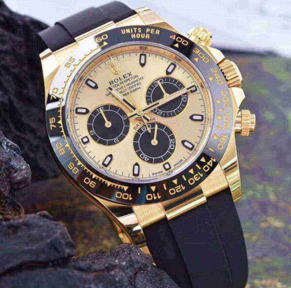 Rolex Cosmograph Daytona 116518LN-0048 40mm 18ct Yellow Gold Automatic Champagne Dial