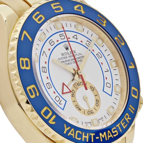 Rolex Yacht-Master II 116688 Yellow Gold White Dial