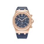 Audemars Piguet Royal Oak 26240OR.OO.D315CR.01 Chronograph '50th Anniversary' Rose Gold Blue Dial (2022)