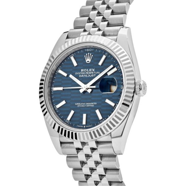 Rolex Datejust 126334 Stainless Steel Fluted Motif Blue Dial Jubilee (2023)